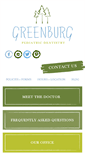 Mobile Screenshot of greenburgpediatricdentistry.com